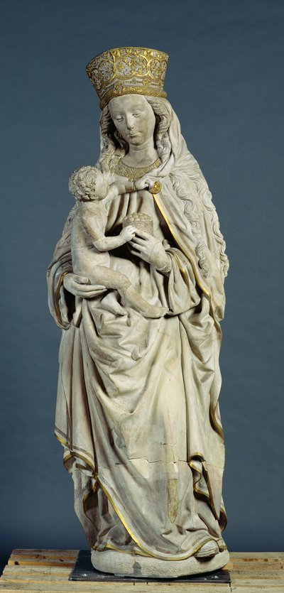 La Madre di Dio con il Bambino Gesù, 1470 da Lubeck or Westphalian Workshop